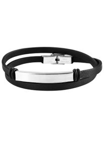 Adelia´s ADELIA ́S Herren Edelstahlarmband "Herren Armband aus Edelstahl 42 cm", 42, Edelstahl, silber, Edelstahl, Armbänder
