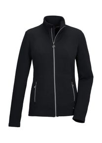 Killtec Damen Strickjacke "KSW 99 WMN FLX JCKT", schwarz, sportlich, Gr. 42, Oberstoff: 95% Polyester, 5% Elasthan, Strickjacken