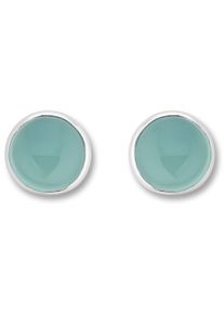 ONE ELEMENT Damen Paar Ohrhänger "Chalcedon Ohrringe Ohrstecker aus 925 Silber", Damen, Silber 925 (Sterlingsilber), silber, Silber 925