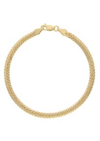 Firetti Damen Armkette "Schmuck Geschenk Gold 375 Armschmuck Armband Goldarmband Panzerkette", 19, Gelbgold 375, gold, Gelbgold 375, Armbänder