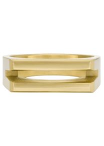 Fossil Damen Fingerring "JEWELRY ALL STACKED UP, JF04608710", 20,5, Edelstahl, gold, Edelstahl, Fingerringe