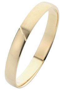 Firetti Trauring "Schmuck Geschenk Gold 375 Hochzeit Ehering Trauring "LIEBE"", 19, ohne Brillant, Gelbgold 375, 3mm, gold, Gelbgold 375,
