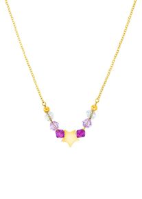 Mädchen Collier "2035302", Edelstahl, L: 38cm B: 7mm, gold, Prinzessin Lillifee, Edelstahl, B:7mm, Halsketten