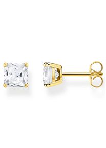 Thomas Sabo Damen Paar Ohrstecker "H2174-009-1,-024-11,-051-14,-051-9,-414-14,-699-32", Silber 925 (Sterlingsilber), gold, Silber 925