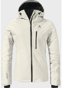 Schöffel SCHÖFFEL Damen Outdoorjacke "Ski Jacket Style Nollen WMS", beige, sportlich, Gr. 44, Oberstoff : 100% Polyester (Membran: Polyurethan) Futter : 100%