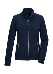 Killtec Damen Strickjacke "KSW 99 WMN FLX JCKT", blau, sportlich, Gr. 42, Oberstoff: 95% Polyester, 5% Elasthan, Strickjacken