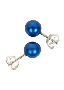 DeMarie Damen Paar Ohrstecker "eloxiertes Aluminium blau", blau, Metall, Ohrringe