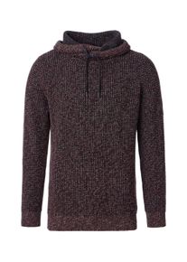 Casamoda Herren Strickpullover "Casamoda Pullover uni", rot, Gr. XL, 97% Baumwolle, 3% Polyamid, Pullover