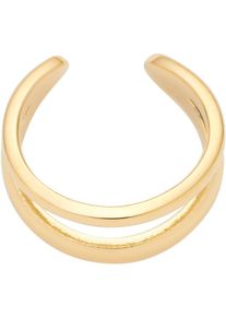 CIAO! BY LEONARDO Damen Ohrklemme "Earcuff Simba CIAO, 024260, 024261", Edelstahl, gold, CIAO BY LEONARDO, Edelstahl, Ohrringe