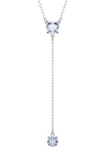 Swarovski Damen Y-Kette "Schmuck Geschenk Attract Y-Halskette, 5723570, 5723571", Metall, L: 45cm, blau, Metall, Halsketten, mit Swarovski Kristall