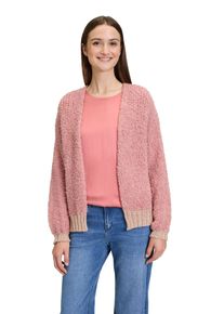 Cartoon Damen Strickjacke "Cartoon Strick-Cardigan mit V-Ausschnitt", bunt, modisch, Gr. 44, Obermaterial: 62% Polyacryl, 18% Polyester, 8% Viskose,