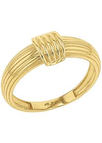 Amor Damen Fingerring "2037456/-57/-58/-59/-60", 52, Gelbgold 375, 1,1mm, gold, Gelbgold 375, Fingerringe