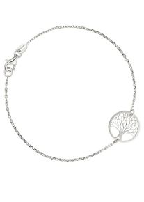 Jobo Damen Silberarmband "Armband Lebensbaum", Silber 925 (Sterlingsilber), silber, Silber 925 (Sterlingsilber), Armbänder, 925 Silber 19 cm