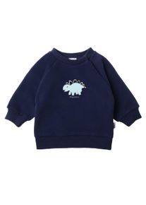 Liliput Herren Sweatshirt "Stegosaurus", blau, Gr. 74, bedruckt, 80% Baumwolle, 20% Polyester, Sweatshirts, aus super weichem Material