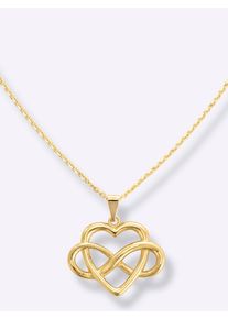 Lady Damen Ketten-Anhänger, Gelbgold 375, gold, Gelbgold 375, Schmuckanhänger