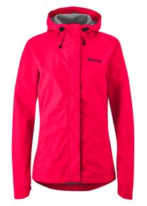 Gonso Damen Fahrradjacke "Sura Light", pink, Gr. 44, 100% Polyester, Jacken, Damen Regenjacke wind- und wasserdicht, Radjacke mit Kapuze