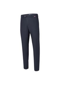 MAC Herren Chinohose "LENNOX", blau, casual, Gr. 31, unifarben, Web, Obermaterial: 56% Polyester, 28% Baumwolle, 14% Viskose, 2% Elasthan, Hosen, mit