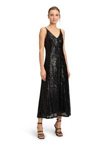 Vera Mont Damen Abendkleid "Vera Mont Abendkleid mit Pailletten", schwarz, feminin, Gr. 38, Obermaterial: 93% Polyester, 7% Elasthan. Futter: 100%