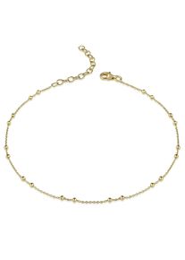 Firetti Fußkette "Schmuck Geschenk Silber 925 Körperschmuck Ankerkette", Silber 925 (Sterlingsilber), gold, Silber 925 (Sterlingsilber), Fußkettchen
