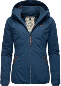 Ragwear Damen Winterjacke "Dizzie Winter", blau, modisch, Gr. M, Außenmaterial: 100% Polyester, Innenfutter: 100% Polyester, Wattierung: 100%