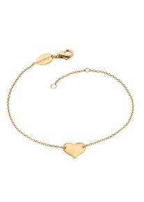 Engelsrufer Damen Silberarmband "Herz, ERB-LILHEART, ERB-LILHEART-G, ERB-LILHEART-R", Silber 925 (Sterlingsilber), gold, Silber 925 (Sterlingsilber),