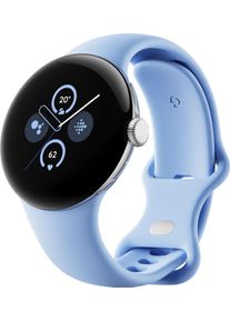 Google Smartwatch "Pixel Watch 2 LTE", 4G (LTE), silber, Smartwatches