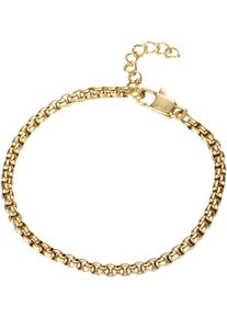 Firetti Fußkette "Schmuck Geschenk Edelstahl Fußschmuck Venezianerkette Color", Edelstahl, gold, Edelstahl, Fußkettchen