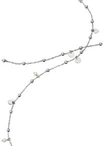 Engelsrufer Damen Lange Kette "Liljoy, Kreise, Herzen, ERN-LILJOY-PE", Silber 925 (Sterlingsilber), L: 80cm B: 1,4mm, bunt, Silber 925