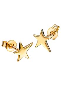 Firetti Damen Paar Ohrstecker "Schmuck Geschenk Gold 333 Ohrschmuck Ohrringe Stern", Gelbgold 333, gold, Gelbgold 333, Ohrringe, Made in Germany