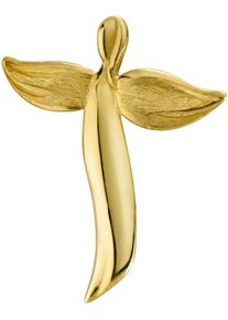 Firetti Damen Ketten-Anhänger "Schmuck Geschenk Gold 333 Halsschmuck Anhänger Engel", Gelbgold 333, 0,42 g, gold, Gelbgold 333, Schmuckanhänger, Made
