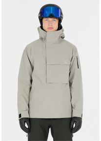SOS Herren Skijacke "Sestriere", grau, sportlich, Gr. XL, unifarben, 86% Polyamid, 14% Elasthan, Jacken, mit hochwertiger Primaloft-Isolierung