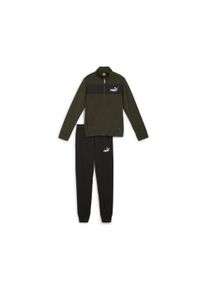 Puma Kinder Jogginganzug "POLY SUIT CL B", grün, sportlich, Gr. 128, unifarben, Trikot, Obermaterial: 100% Polyester, Sportanzüge