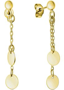 Firetti Damen Paar Ohrstecker "Schmuck Geschenk, Ohrringe Plättchen, Silber 925", Silber 925 (Sterlingsilber), gold, Silber 925 (Sterlingsilber),