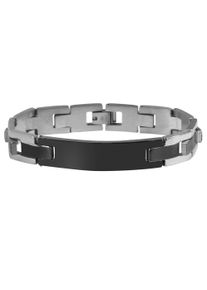 Adelia´s ADELIA ́S Herren Edelstahlarmband "Herren Armband aus Edelstahl 19,6 cm", 19,6, Edelstahl, silber, Edelstahl, Armbänder