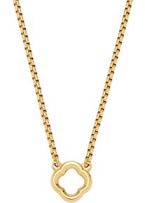 Leonardo Damen Charm-Kette "Halskette Orlanda Clip&Mix, 023734, 023735", Edelstahl, L: 55cm B: 1mm, gold, Edelstahl, B:1mm, Halsketten