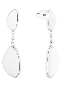 s.Oliver Damen Paar Ohrstecker "2035526", Edelstahl, silber, Edelstahl, Ohrringe