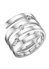 Lady Damen Fingerring, 17, Silber 925 (Sterlingsilber), silber, Silber 925 (Sterlingsilber), Fingerringe