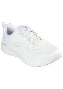 Slip-On Sneaker Skechers "GO WALK FLEX-" Gr. 36, weiß Damen Schuhe Trainingsschuh, Freizeitschuh zum einfachen Schlupfen