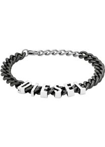 Diesel Armband "STEEL, DX1486060", Edelstahl, schwarz, Edelstahl, Armbänder