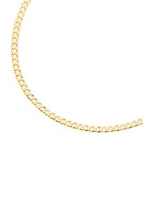 Firetti Damen Goldkette "Schmuck Geschenk Gold 333 Panzerkettengliederung, ca. 4,2 mm breit", 45, Gelbgold 333, B: 4,2mm, gold, Gelbgold 333,