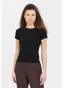 ENDURANCE ATHLECIA ATHLECIA Herren Funktionsshirt "Lankae", schwarz, casual, Gr. 40, unifarben, 57% Baumwolle, 38% Modal, 5% Elasthan, Shirts, mit schnell trocknenden
