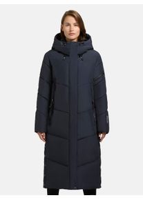 Khujo Damen Steppmantel "Sonje6", blau, Basic, Gr. XS, Material: 100% Polyester, Futter: 100% Nylon, Wattierung: 100% Polyester, Mäntel, Gesteppter,
