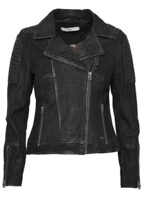 Maze Damen Lederjacke "42021147", schwarz, Gr. XXL, Obermaterial: 100% Lammleder / Innenfutter: 100% Baumwolle / Ärmelfutter: 100% Polyester, Jacken