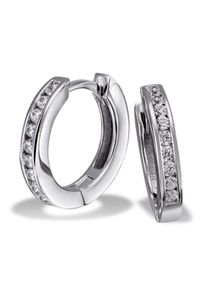Goldmaid Damen Paar Creolen, Silber 925 (Sterlingsilber), silber, Silber 925 (Sterlingsilber), Ohrringe