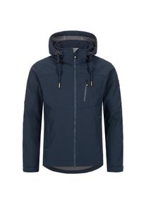 DEPROC Active Herren Softshelljacke "PEAK CREEK MEN", blau, sportlich, Gr. S, 96% Polyester; 4% Elasthan, Jacken, auch in Großen Größen erhältlich
