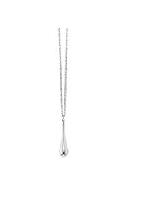 CAI CAÏ Damen Kette mit Anhänger "925/- Sterling Silber rhodiniert", 60 + 5cm, Silber 925 (Sterlingsilber), L: 65cm B: 5.0mm, weiß, Silber 925