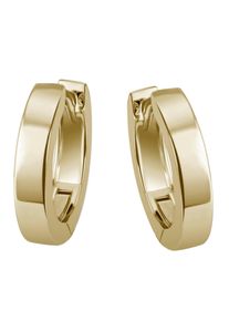 Firetti Damen Paar Creolen "Schmuck Geschenk Silber 925 Ohrschmuck glänzend", Silber 925 (Sterlingsilber), gold, Silber 925 (Sterlingsilber), Ohrringe