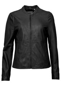Maze Damen Lederjacke "42021207", schwarz, Gr. S, Obermaterial: 100% Lammleder / Innenfutter: 100% Polyester / Ärmelfutter: 100% Polyester, Jacken