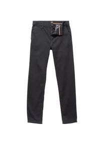 Chinohose BOSS ORANGE "Chino_tapered" Gr. 38, Länge 34, schwarz (001_schwarz) Herren Hosen mit BOSS Logo hinten