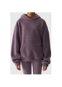 Kapuzenpullover 4F Gr. 140, lila (violet) Kinder Pullover